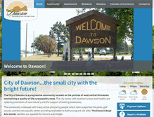 Tablet Screenshot of dawsonmn.com